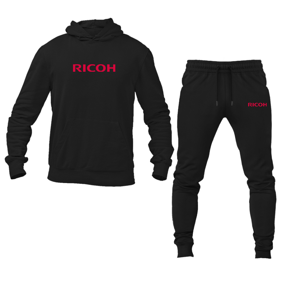 Men's Ricoh Logo Hoodie Joggers Set