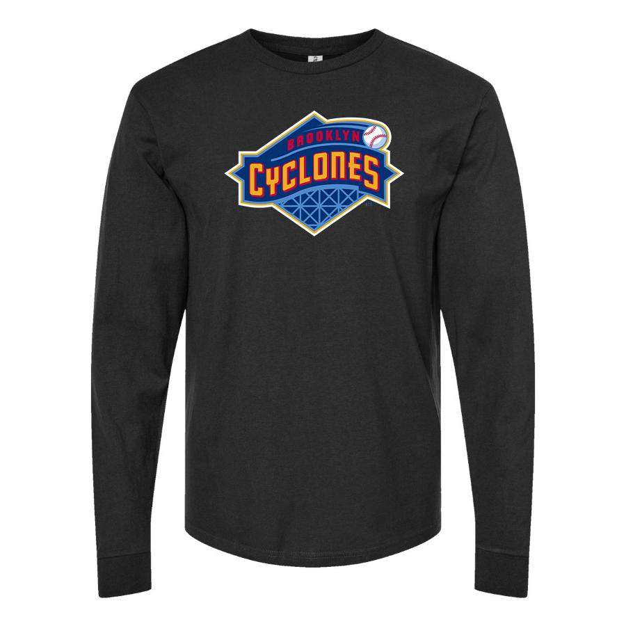 Youth Brooklyn Cyclones  Logo Long sleeves