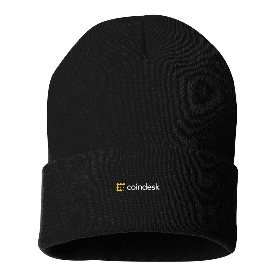 CoinDesk Logo Beanie Hat