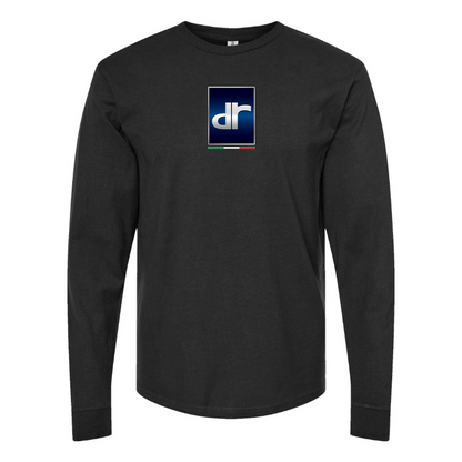 Men's DR Automobiles Logo Cotton Long Sleeve T-Shirt