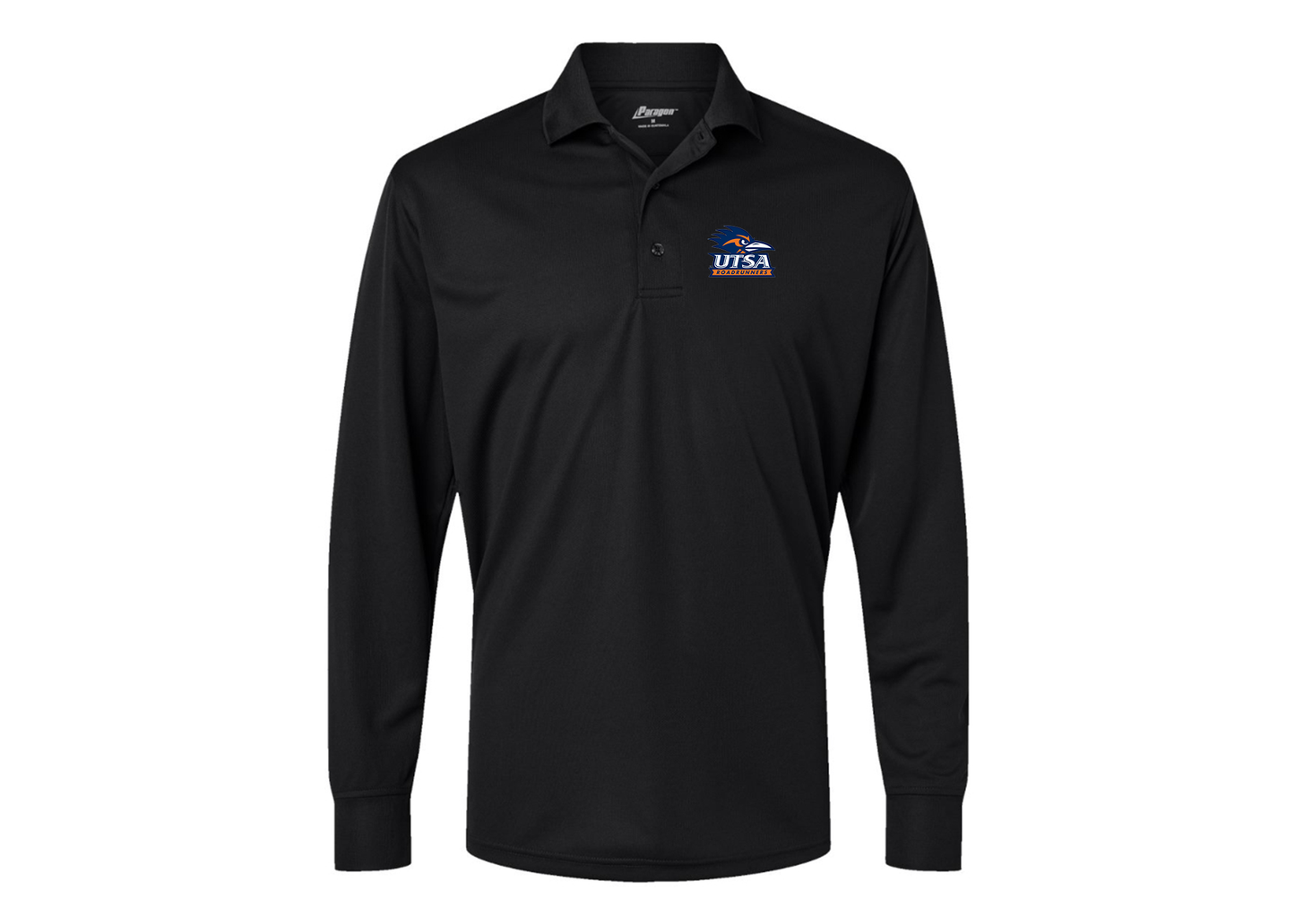 Men's Texas SA Roadrunners Paragon Prescott Long Sleeve Polo