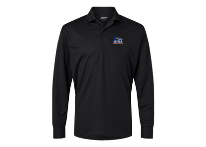 Men's Texas SA Roadrunners Paragon Prescott Long Sleeve Polo