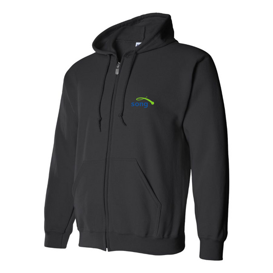 Men's Song Logo Zipper Hoodie