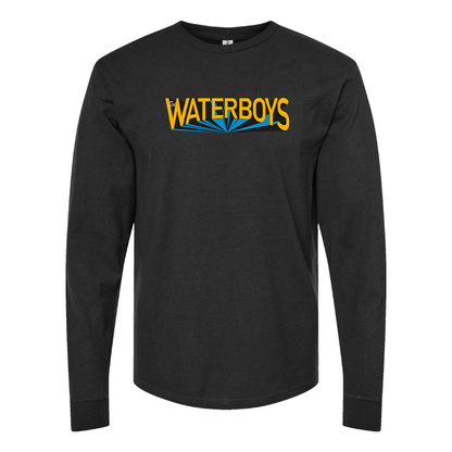 Men's The Waterboys  Logo  Cotton Long Sleeve T-Shirt