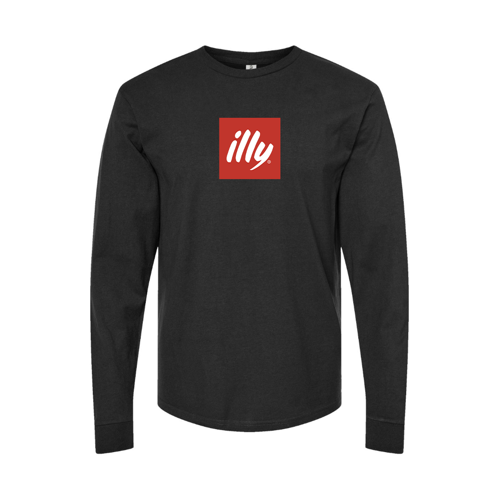 Men's Illy Logo Long Sleeve T-Shirt