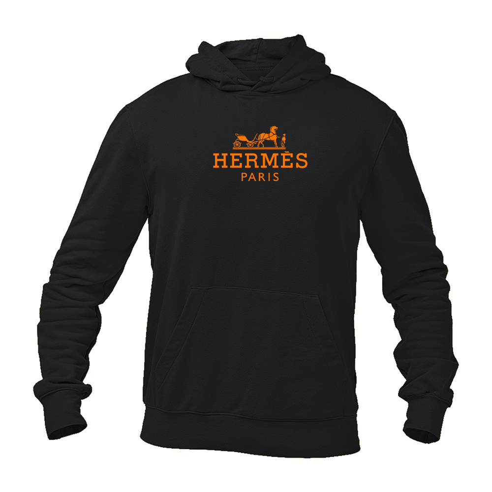 Men's Hermès Logo Pullover Hoodie