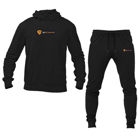 Men's RL Exchange Logo Hoodie Joggers Set
