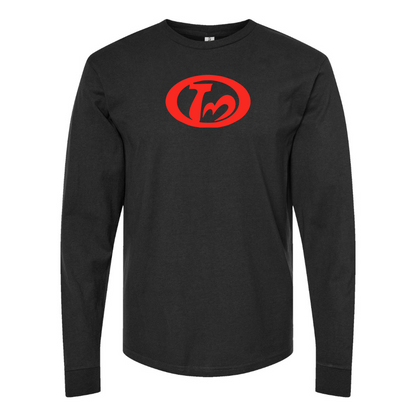 Men's Tianma Logo Cotton Long Sleeve T-Shirt