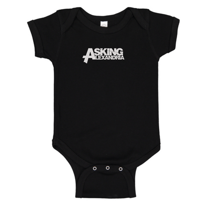 Asking Alexandria Logo Baby Onesie Romper