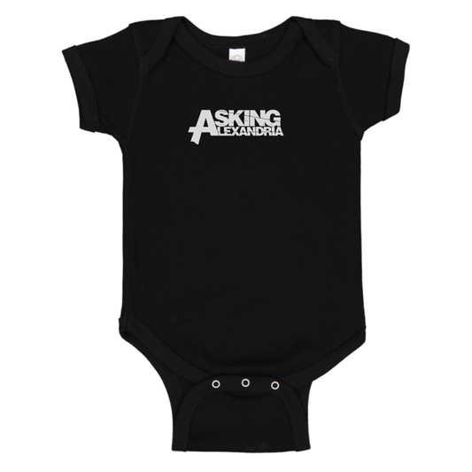 Asking Alexandria Logo Baby Onesie Romper