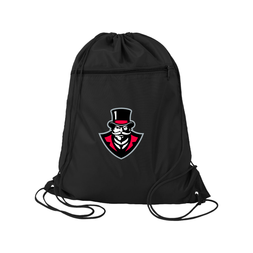 Austin Peay Governors Q-Tees - Polyester Cinchpack