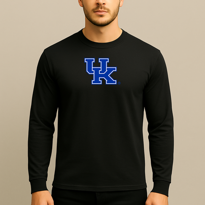 Men's Kentucky Wildcats Logo Long Sleeve T-Shirt