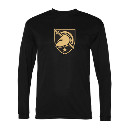 Men's  Army Black Knights Performance Long Sleeve T-Shirt