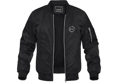 Men's When Rivers Meet Lightweight Bomber Jacket Windbreaker Softshell Varsity Jacket Coat
