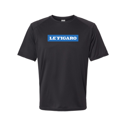Men's Le Figaro Logo Polyester T-Shirt