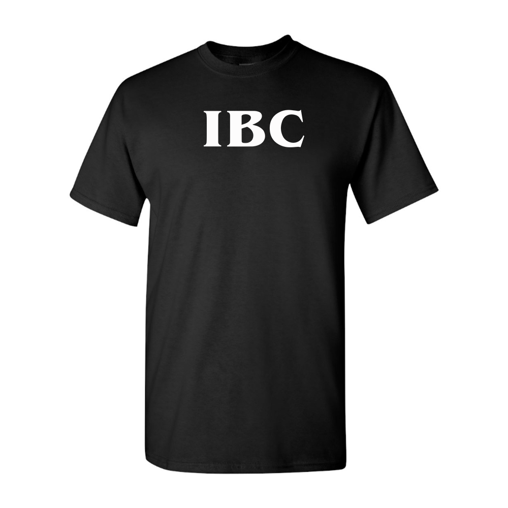 Men IBC Logo Cotton T-Shirt