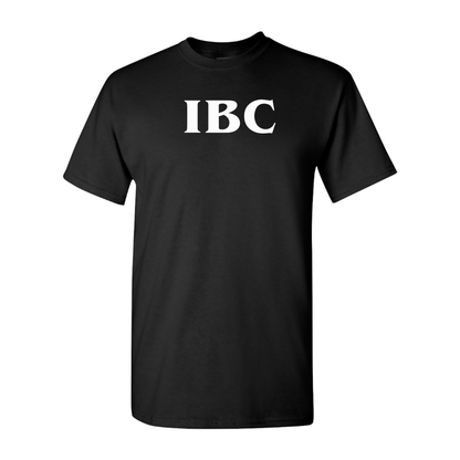 Men IBC Logo Cotton T-Shirt