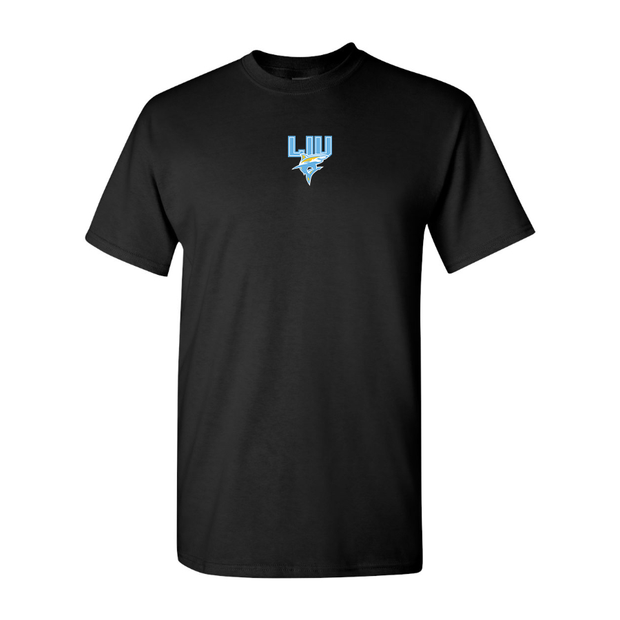 Men's LIU Brooklyn Blackbirds Logo Cotton T-Shirt