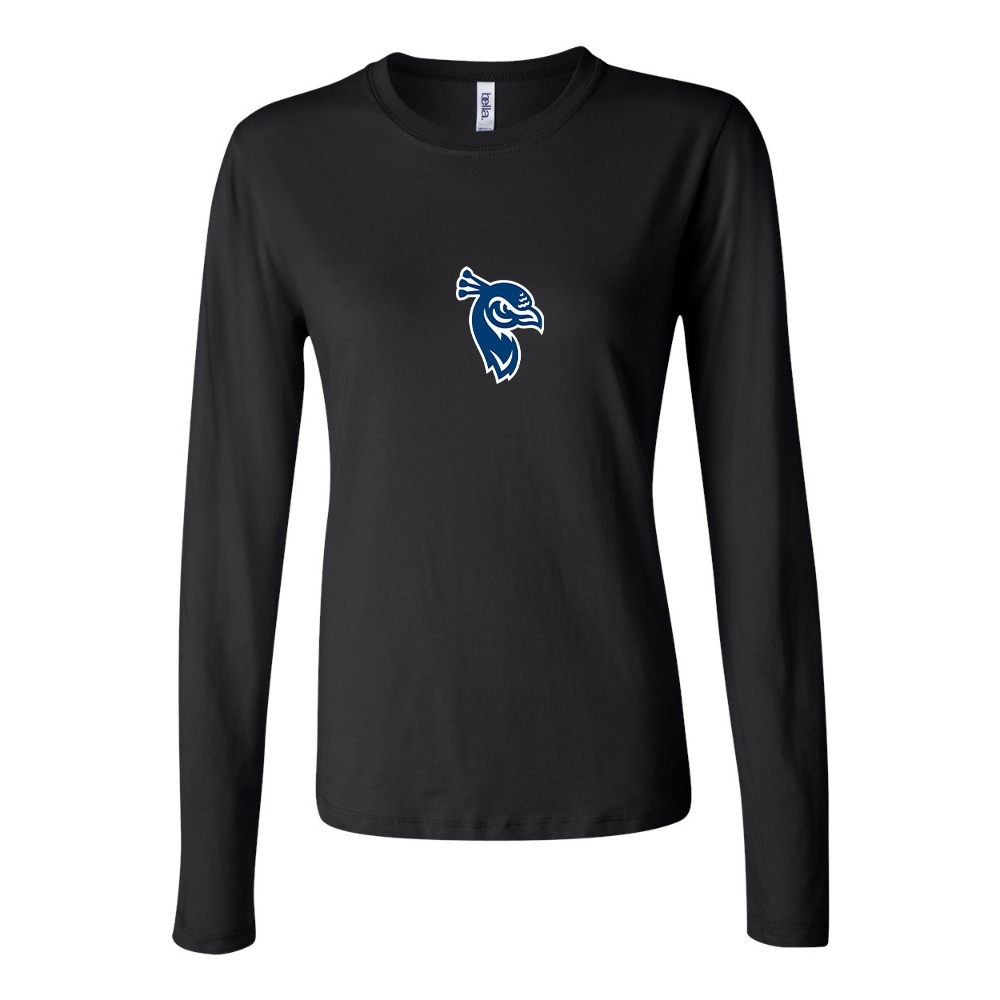 BELLA CANVAS Women’s Saint Peters Peacocks Logo Jersey Long Sleeve Tee