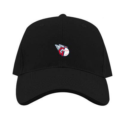 Cleveland Guardians  Logo  Dad Baseball Cap Hat