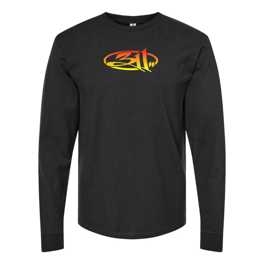 Youth 311 Logo Cotton Long Sleeve T-Shirt