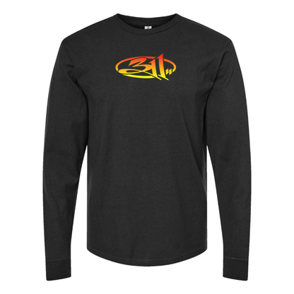 Youth 311 Logo Cotton Long Sleeve T-Shirt