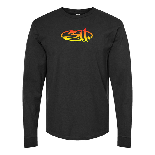 Youth 311 Logo Cotton Long Sleeve T-Shirt