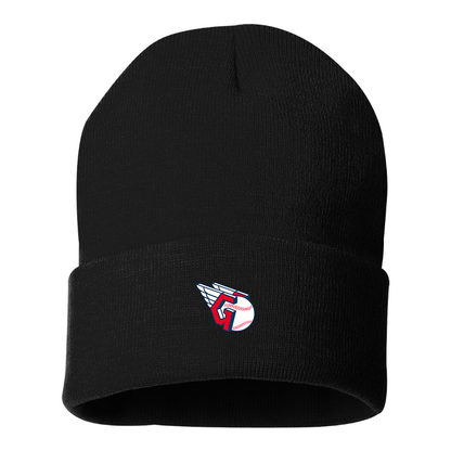 Cleveland Guardians  Logo Beanie Hat
