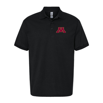 Men's Minnesota Golden Gophers Logo Dry Blend Polo