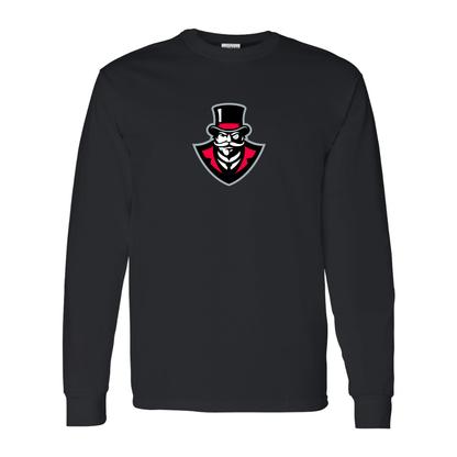Men's  Austin Peay Governors  Gildan Heavy Cotton Long Sleeve T-Shirt