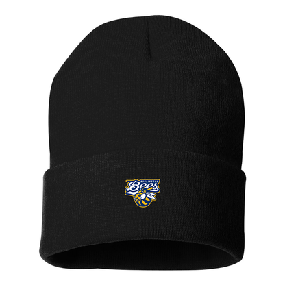 Burlington Bees  Logo Beanie Hat