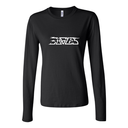 BELLA CANVAS Eagles Jersey Long Sleeve Tee