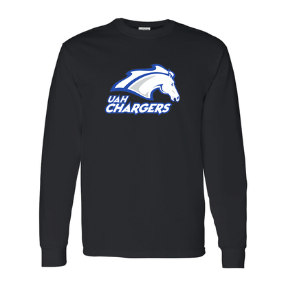 Men's Alabama Huntsville Chargers Gildan Heavy Cotton Long Sleeve T-Shirt