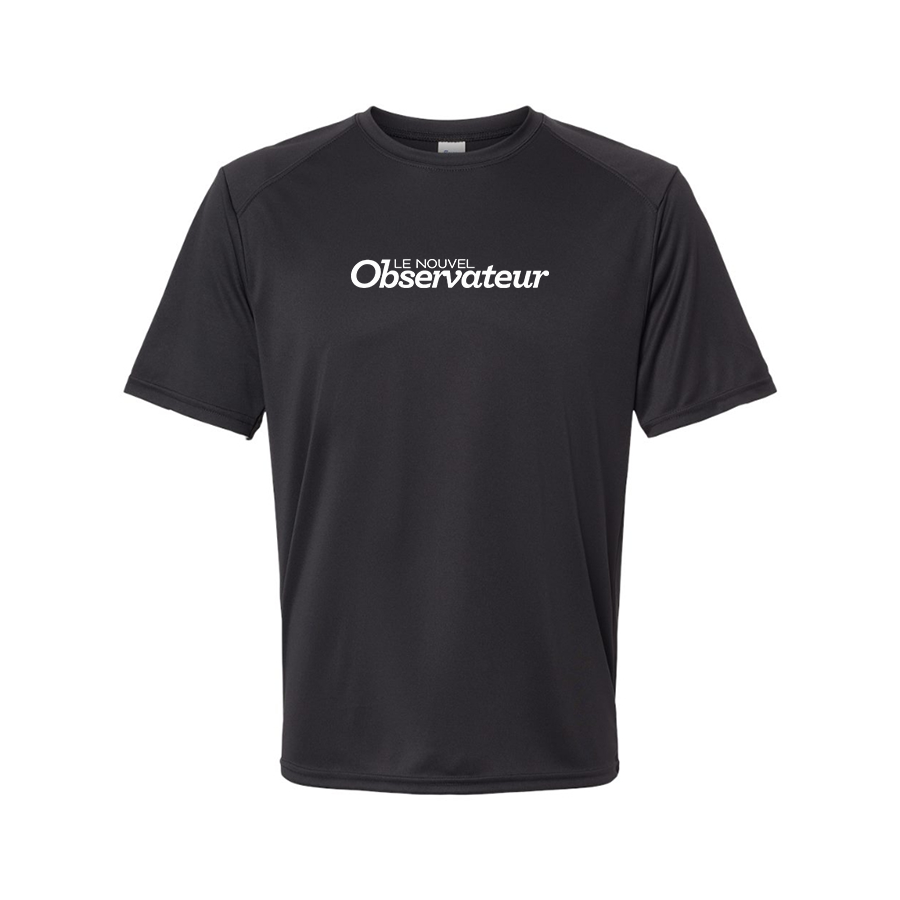 Men's Le Nouvel Observateur Logo  Performance T-Shirt