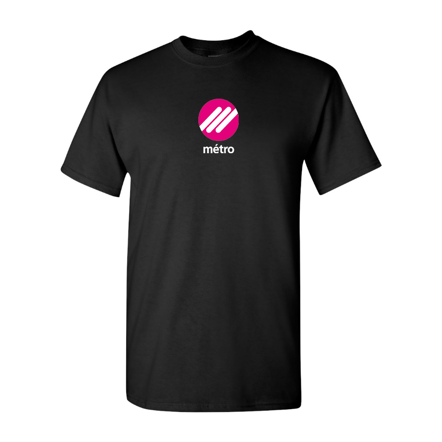 Men's Lausanne Métro Logo  Cotton T-Shirt