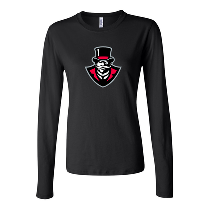 BELLA CANVAS   Austin Peay Governors Jersey Long Sleeve Tee