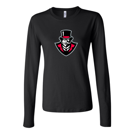 BELLA CANVAS   Austin Peay Governors Jersey Long Sleeve Tee