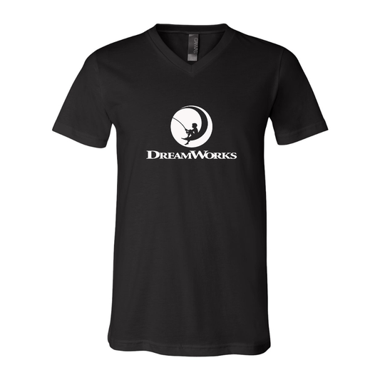 Dreamworks   BELLA  CANVAS - Jersey V-Neck T-Shirt