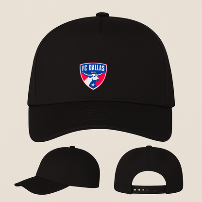 FC Dallas Soccer Logo Five Panel Twill Snapback Cap