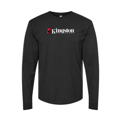 Men's Kingston Logo Long Sleeve T-Shirt