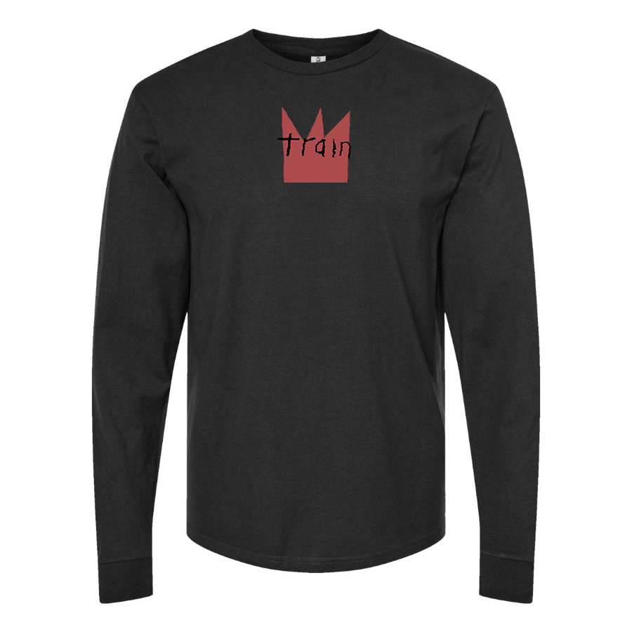 Youth Train Logo Cotton Long Sleeve T-Shirt