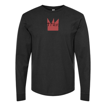 Youth Train Logo Cotton Long Sleeve T-Shirt
