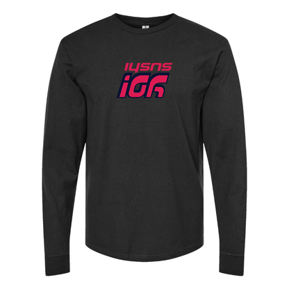 Youth Yo Sushi Logo Cotton Long Sleeve T-Shirt