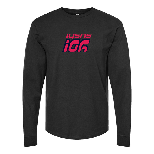 Youth Yo Sushi Logo Cotton Long Sleeve T-Shirt