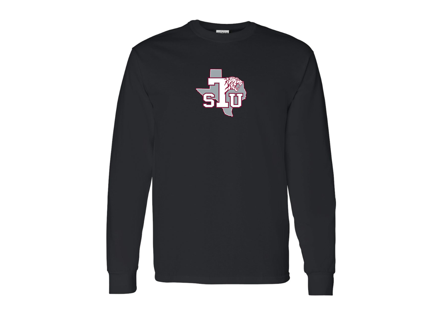 Men's Texas Southern Tigers Gildan Heavy Cotton Long Sleeve T-Shirt