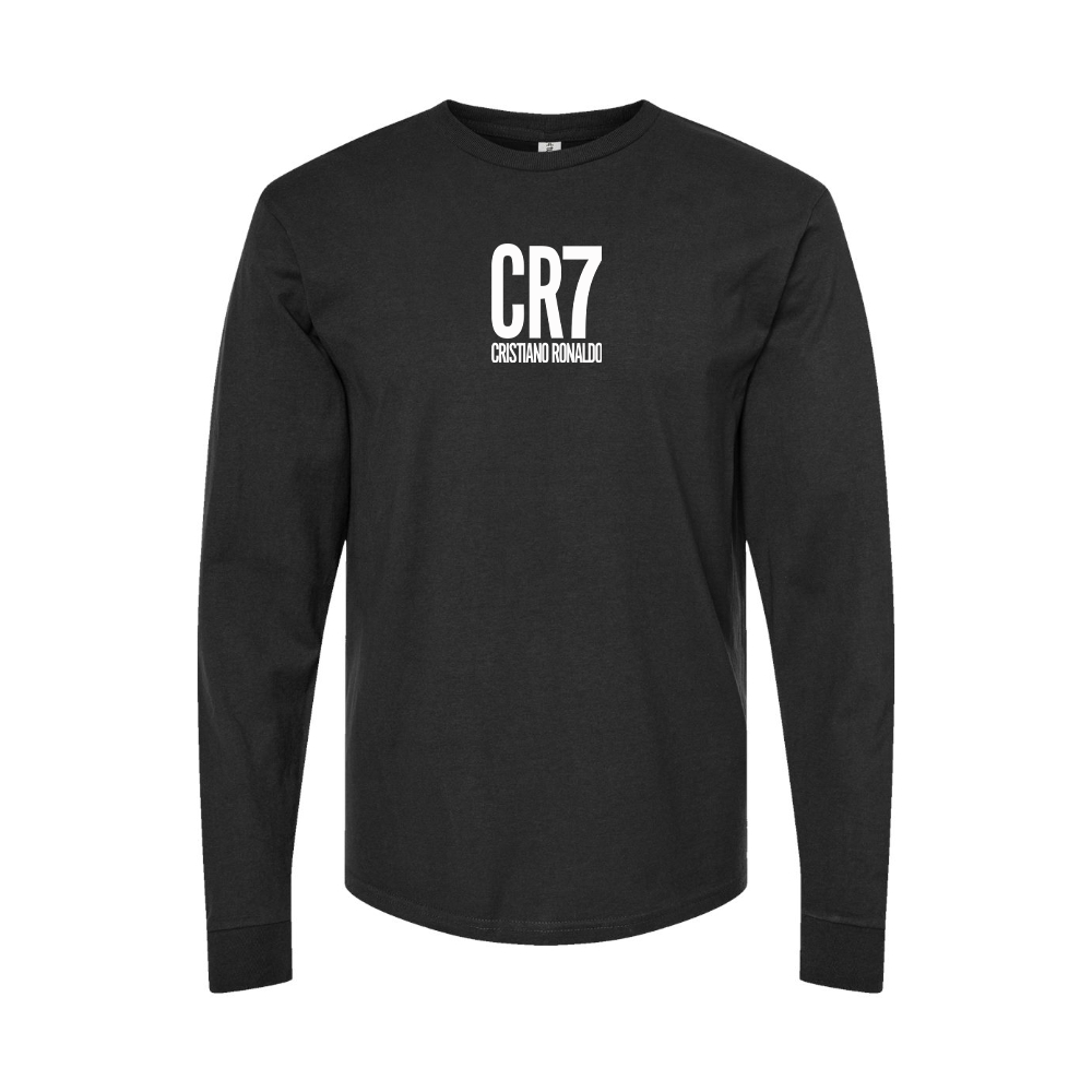 Men's CR7 Logo Long Sleeve T-Shirt