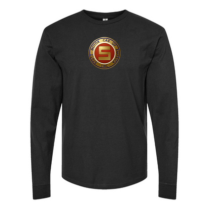 Men's Stutz Motor Company Logo Cotton Long Sleeve T-Shirt