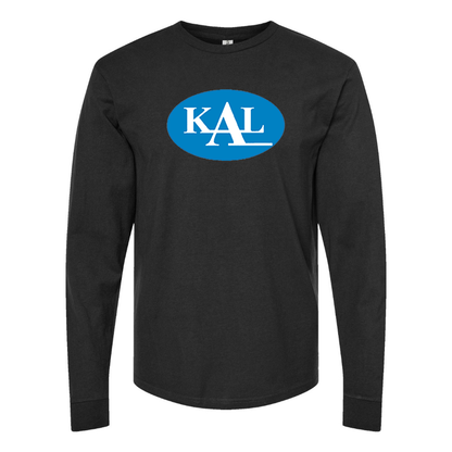 Men's Kerala Automobiles Limited Logo Cotton Long Sleeve T-Shirt
