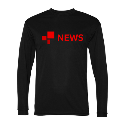 Men's  BBC News  Performance Long Sleeve T-Shirt