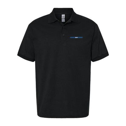 Men's   SDP  Logo  Dry Blend Polo